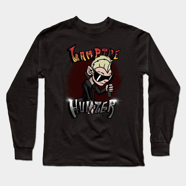 Vampire Hunter Long Sleeve T-Shirt by gothicnightmarepws